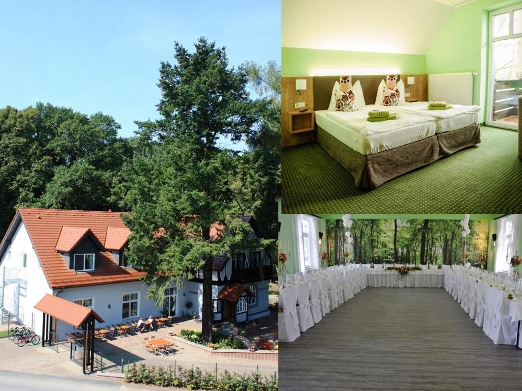 Hotel Zur Waldhufe Doberlug-Kirchhain Eksteriør bilde